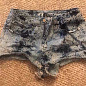 Mossimo denim high rise shorts